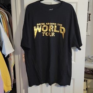 Lost Bros Drink Around The World Tour Tshirt